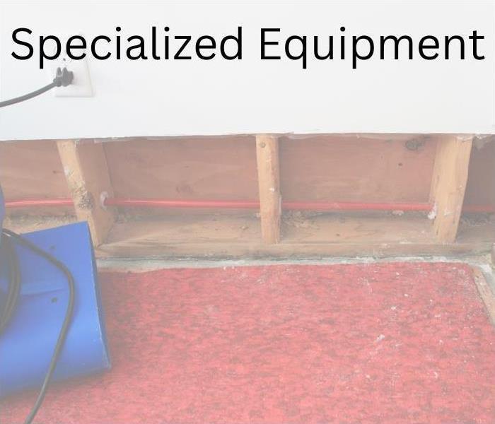 Water damage and says 'Specialized Equipment'.